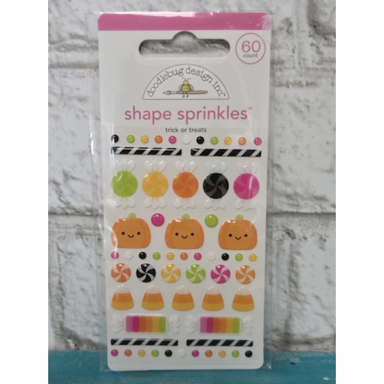 Doodlebug - Shape sprinkles - Trick or treats