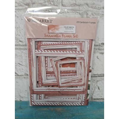 49 and Market - Cardstock Frames - Terracotta...