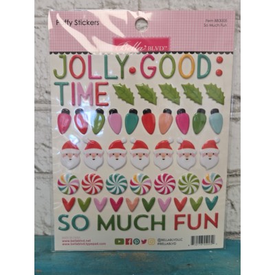 Bella BLVD - Puffy Stickers - So much fun