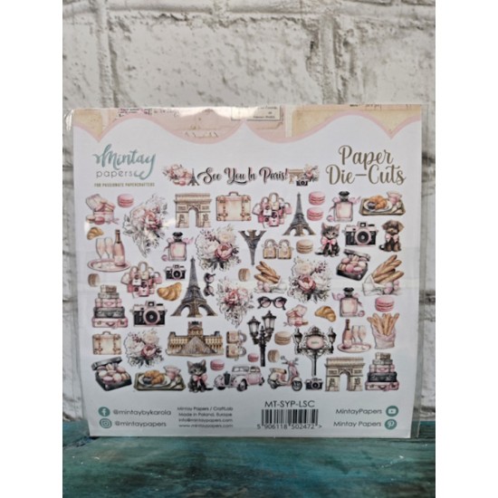 Mintay Papers - Die-cuts - See you in Paris
