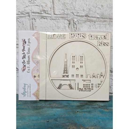 Mintay Papers - Base d'album 6x8 - See you in...