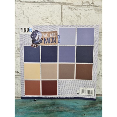 FINDit - Papiers 8x8 - We are Men