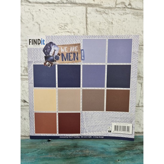 FINDit - Papiers 8x8 - We are Men