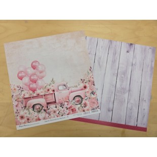 Paper Rose - Papier 12x12 - Sweet Valentine Basics...