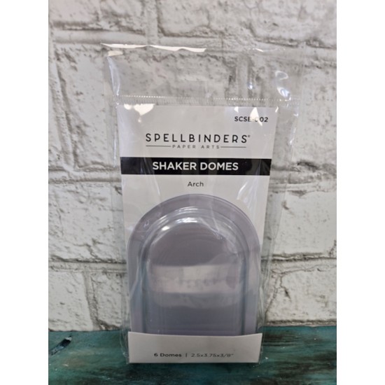 Spellbinders - Dômes shaker - 6 dômes