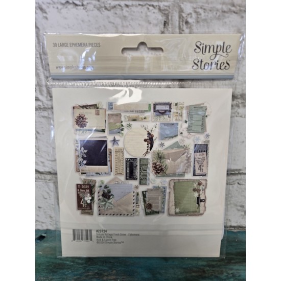 Simple Stories - Éphémères - Simple vintage...