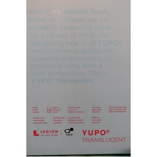 Papier Yupo Legion transparent  9x12