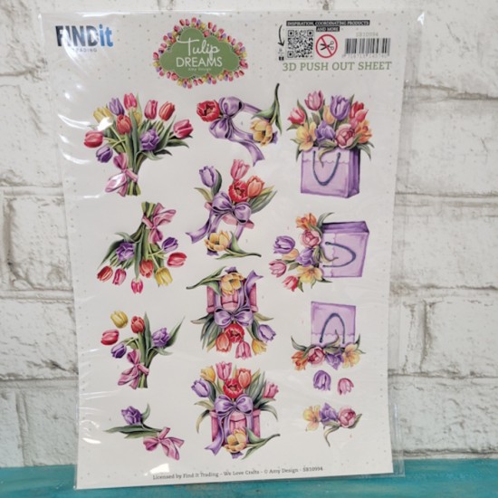 Find it - 3D push out - Tulip Dream