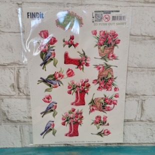 Find it - 3D push out - Tulip Dream