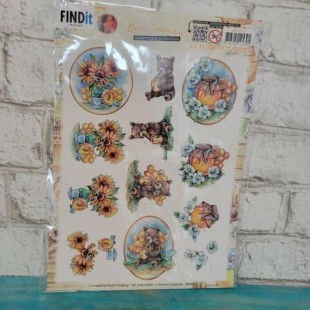 Find it - 3D push out - Bee Honey
