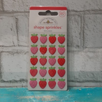 Doodlebug - Shape sprinkles - Berry sweet
