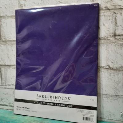 Spellbinders - color essentials cardstock - Royal...