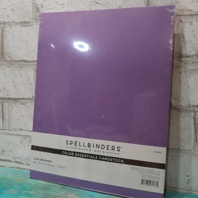 Spellbinders - color essentials cardstock - Lilac...