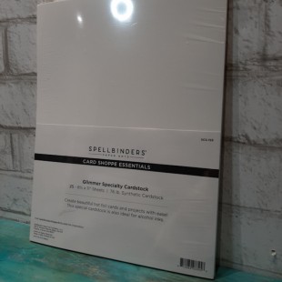 Spellbinders - Glimmer speciality carton blanc 8...