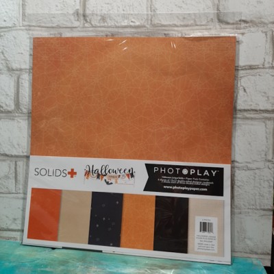 Photoplay - solids 12x12 - Halloween Junque