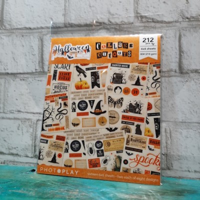 Photoplay - Collage cut outs - Halloween junque