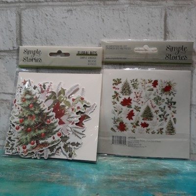 Simple Stories - Vintage Believe - Floral bits