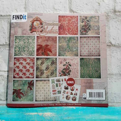 Find it trading - pad 8x8 - Timeless Christmas