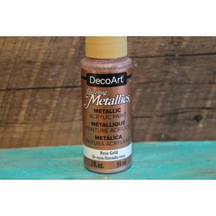Peinture acrylique Deco Art Dazzling or rose
