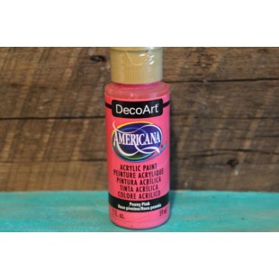 Peinture acrylique Deco Art rose pivoine