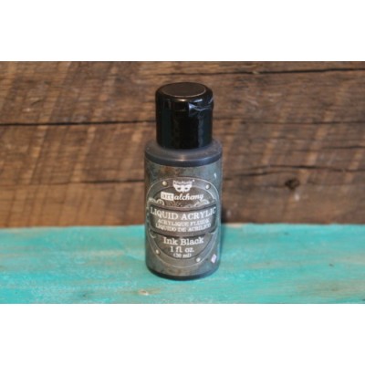 Acrylique liquide de Finnabair ink black