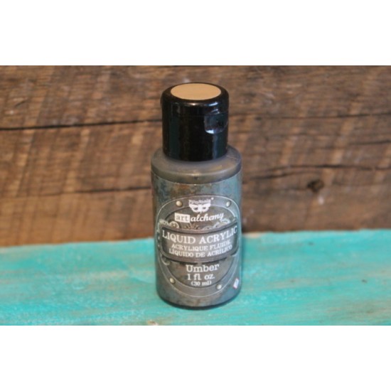 Acrylique liquide de Finnabair umber