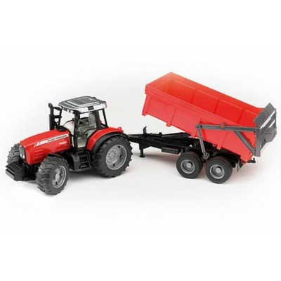TRACTEUR AVEC REMORQUE