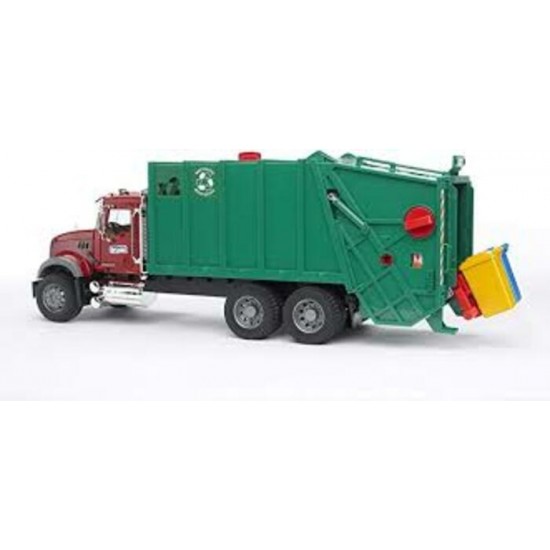 CAMION DE RECYCLAGE VERT
