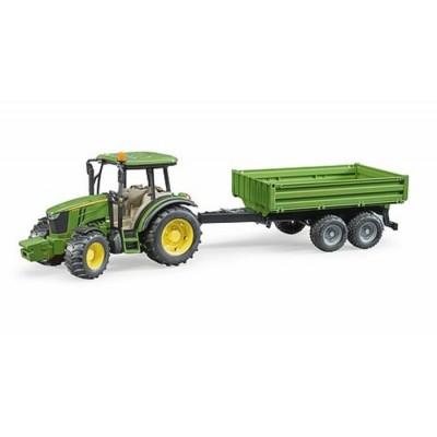 TRACTEUR JOHN DEERE AVEC TRAILER