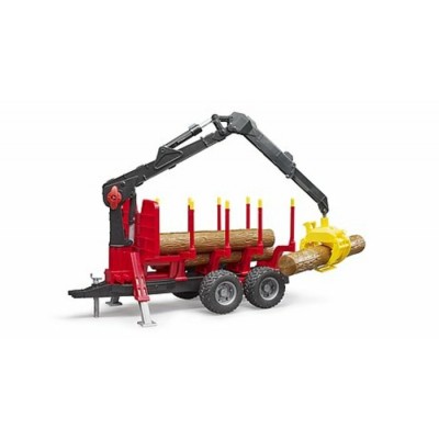 TRAILER DE BOIS AVEC GRAPPIN