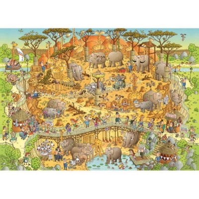 PZ 1000 FUNKY ZOO, AFRICAN HABITAT