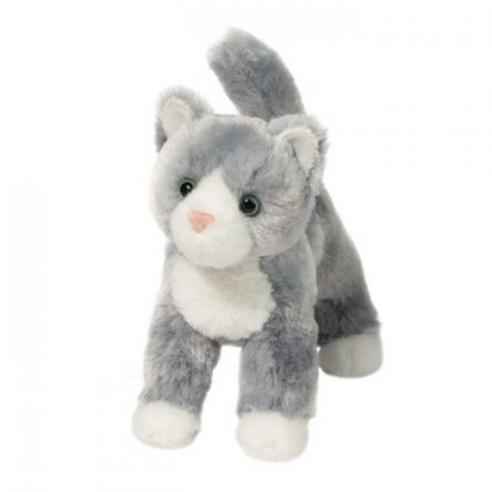 PELUCHE CHAT GRIS PETIT