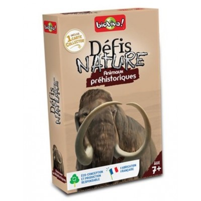 DEFIS NATURE / ANIMAUX PREHISTORIQUES
