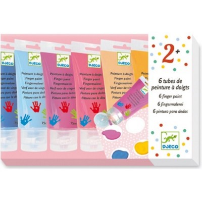 PEINTURE A DOIGTS 6 TUBES