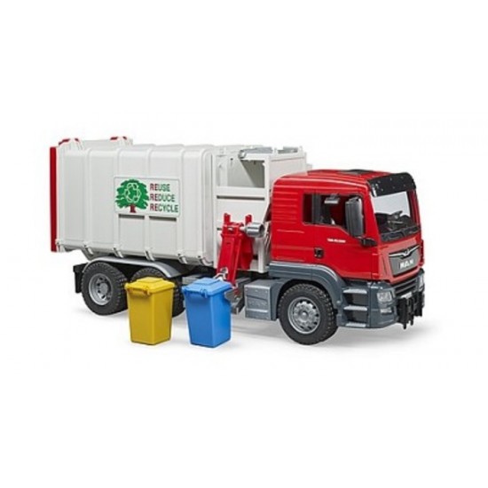 CAMION DE POUBELLE SUR LE COTE