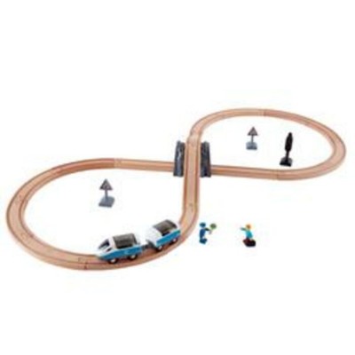 PISTE DE TRAIN EN 8 AVEC FIGURINES