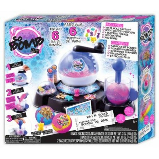 SO BOMB DIY FABRIQUE DE BOMBES DE BAIN