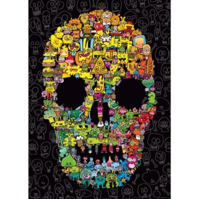 PZ 1000 DOODLE SKULL