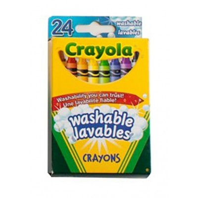 CRAYONS DE CIRE 24 ULTRA CLEAN
