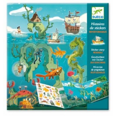 AUTOCOLLANTS / AVENTURE EN MER