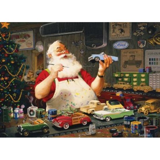 PZ 1000 PERE NOEL PPAINT SES VOITURES