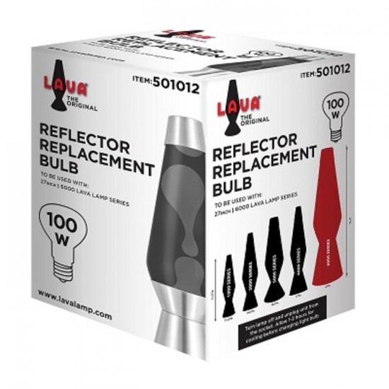 AMPOULE LAVA LAMP 27''