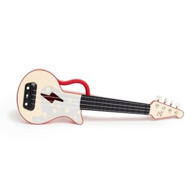 UKULELE NOTE MUSIQUE ROUGE