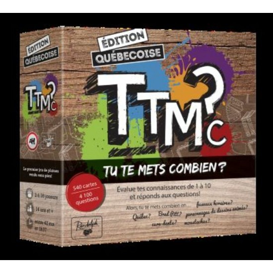 TTMC? - TU TE METS COMBIEN?