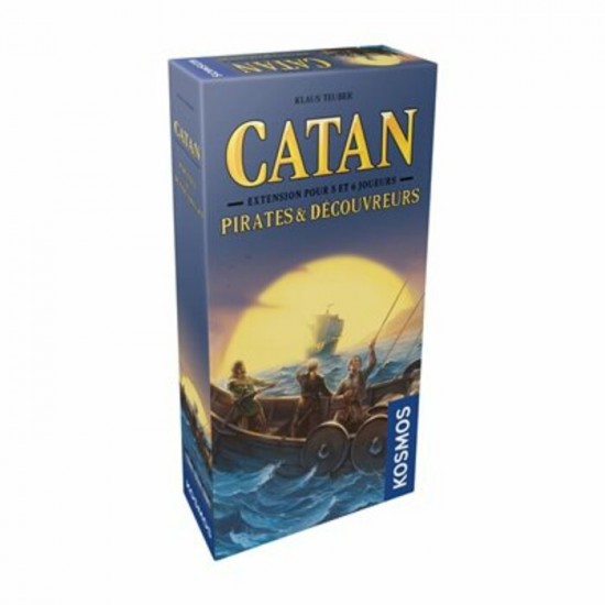 CATAN EXT PIRATES 5-6 JOUEURS