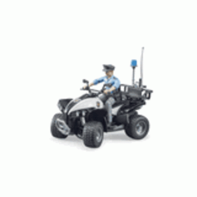 QUAD DE POLICE NOIR