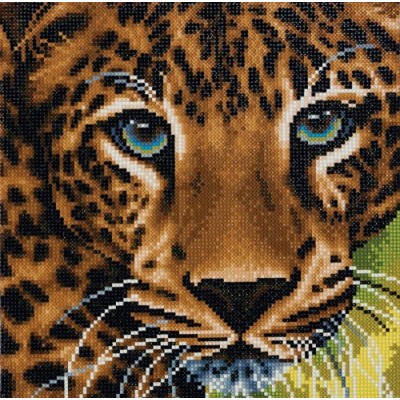 TOILE DIAMANT / LEOPARD