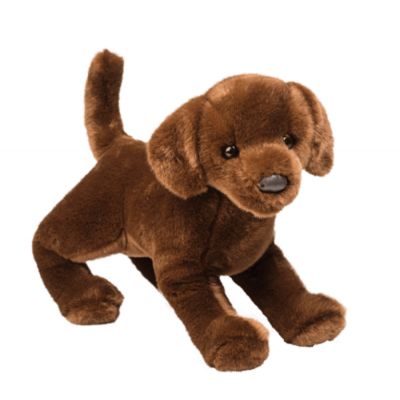 PELUCHE CHIEN LABRADOR CHOCOLAT 16