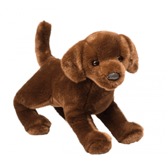 PELUCHE CHIEN LABRADOR CHOCOLAT 16