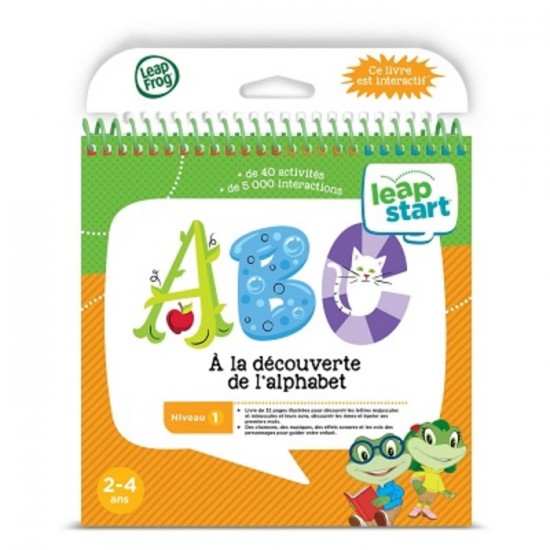 LIVRE LEAPSTART ALPHABET